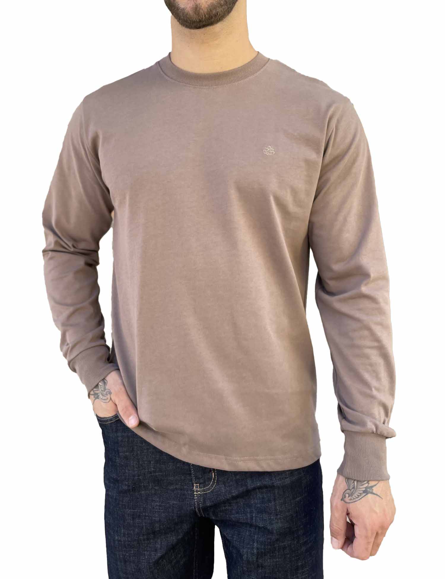 Everbest Ανδρική πούρο βαμβακερή μπλούζα Plus size 2610160P φωτογραφία